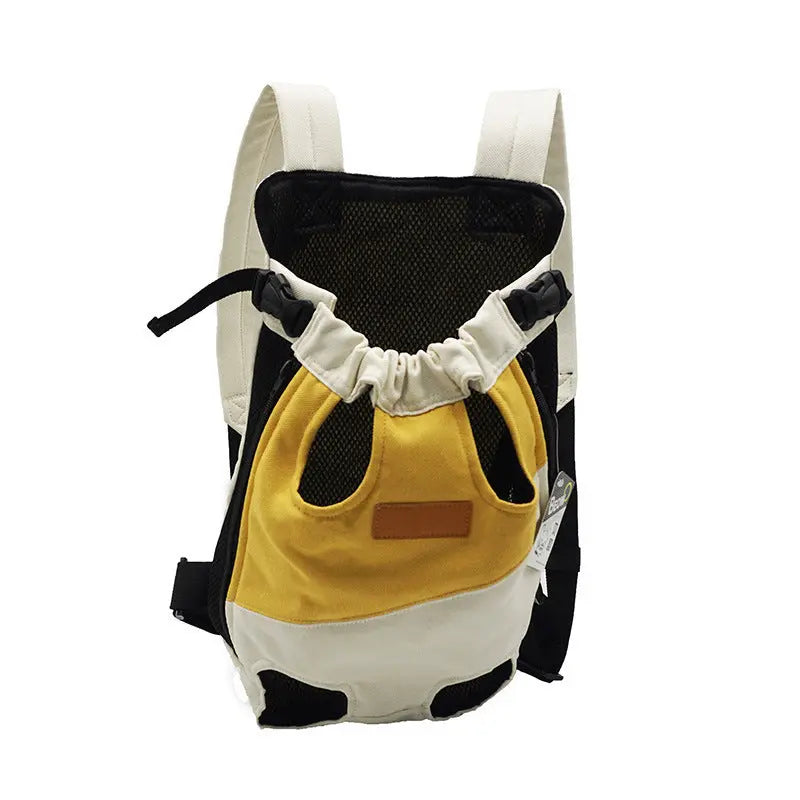 Portable pet canvas chest bag - SJ Trends