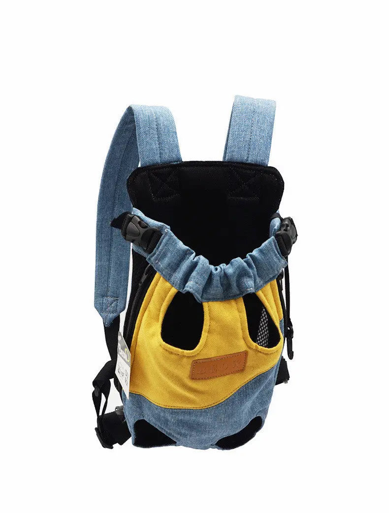 Portable pet canvas chest bag - SJ Trends